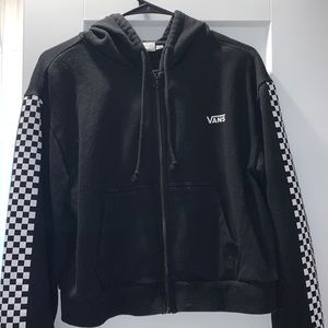 VANS CROPPED BLACK JACKET